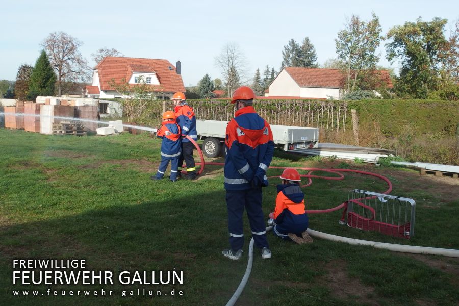 Berufsfeuerwehr-Wochenende unserer Jugendfeuerwehr